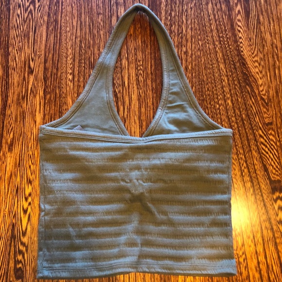 Green American Eagle halter top - Picture 2 of 5